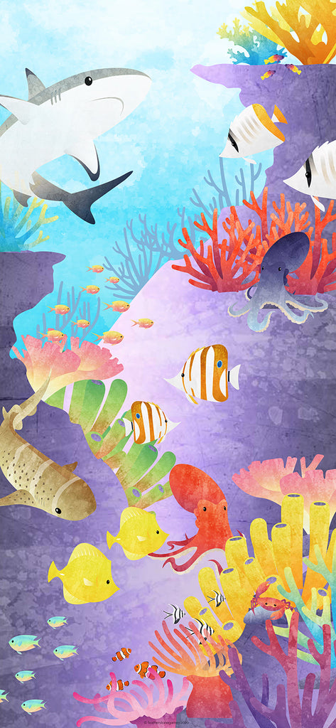 "Undersea Celebration" Mobile Wallpaper