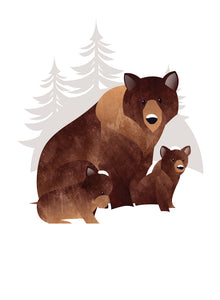 Winterhaven Woods Mama Bear Mobile Wallpaper
